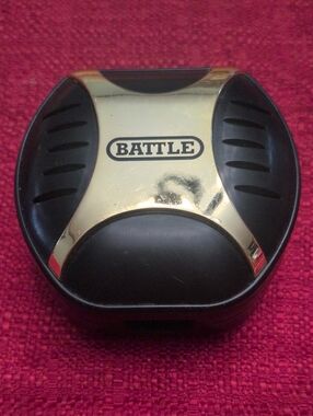 Battle Black and Gold Mouthguard Holde With Clip